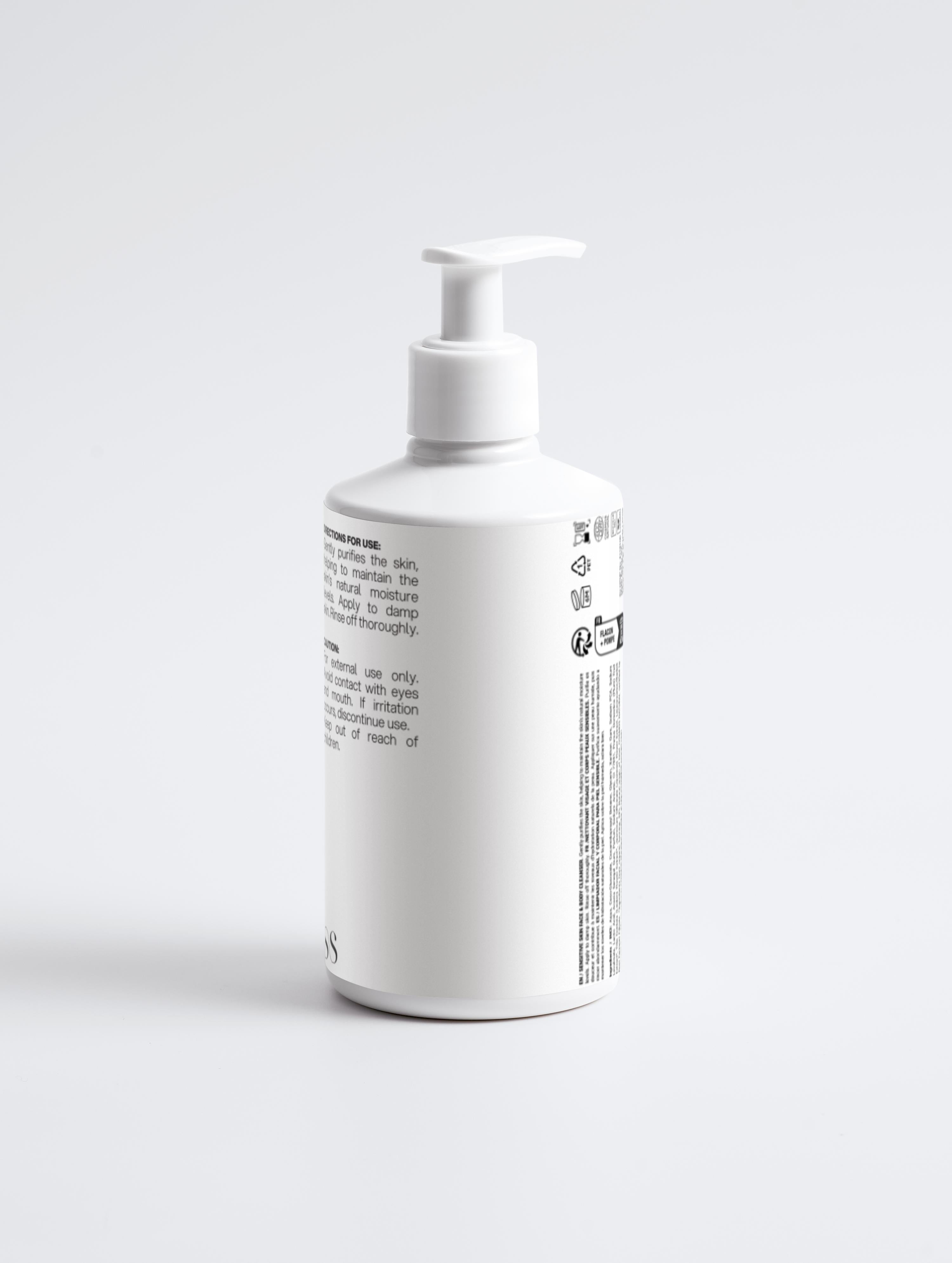 Derma-Cleanse™ Face & Body Wash (For Sensitive Skin)