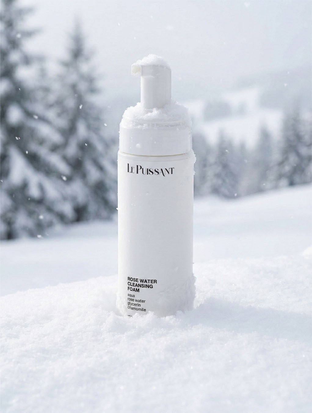 Rose Water Cleansing Foam